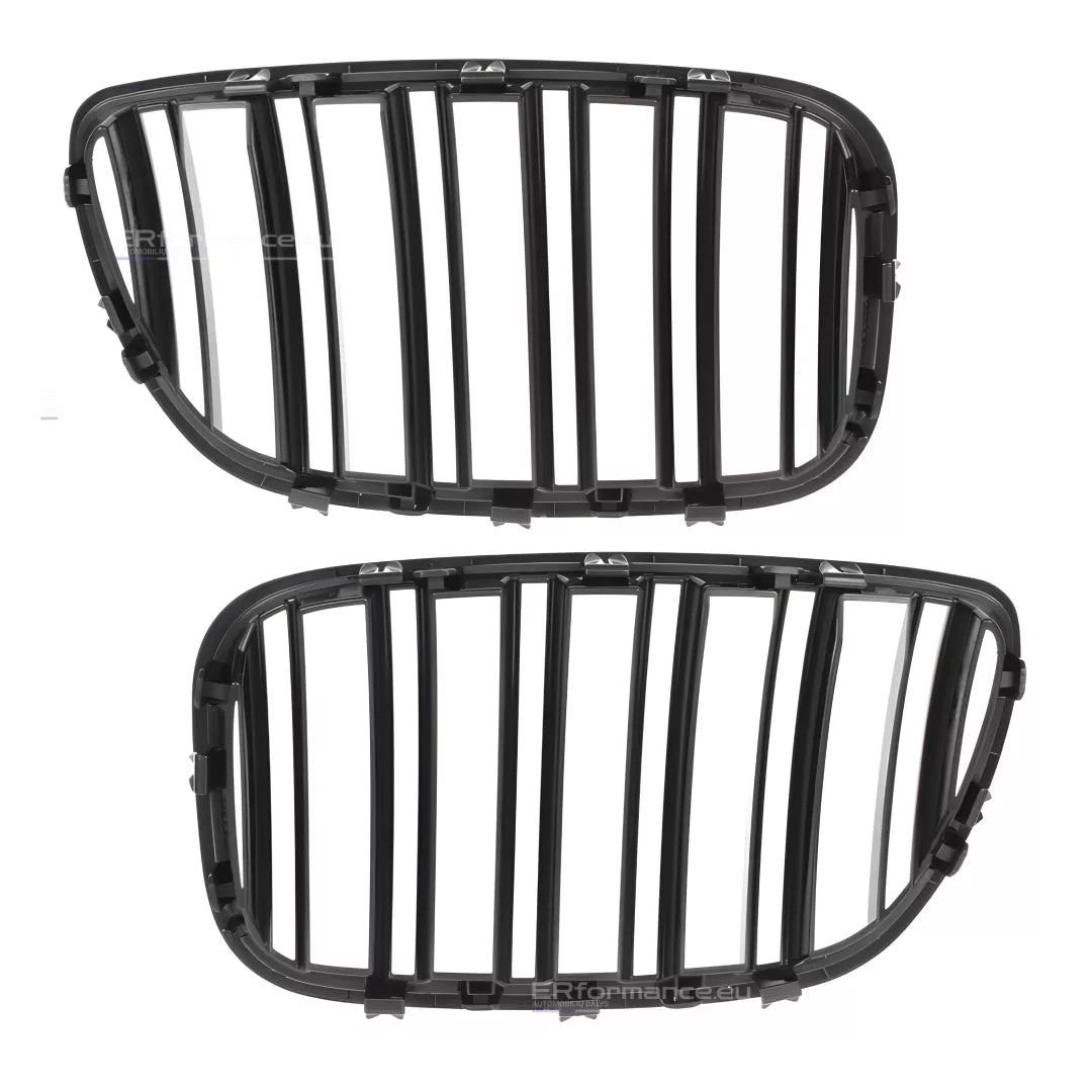 BMW E53 LCI dvigubos grotelės, blizgios juodos