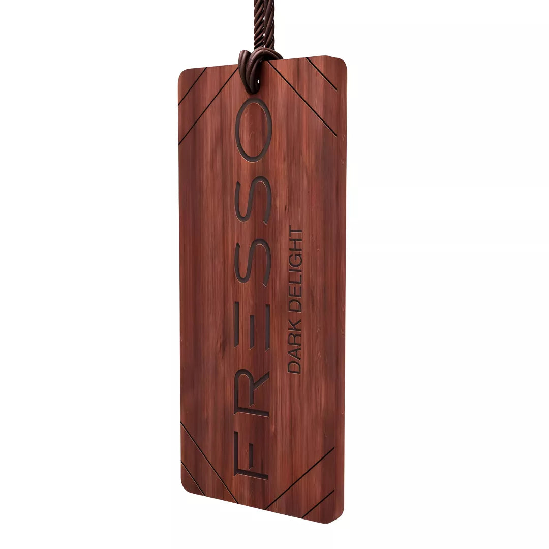 Fresso automobilio kvapas medinė kortelė (dark delight)