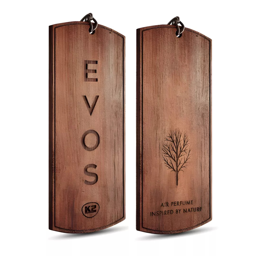 K2 EVOS automobilio kvapas medinė kortelė (BOSS)