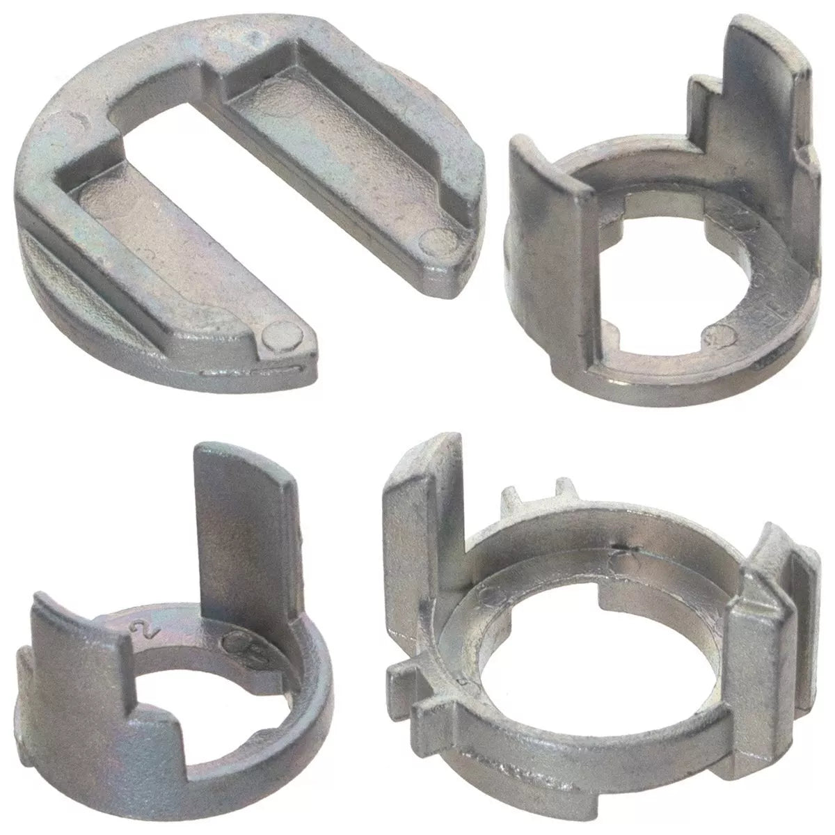 BMW 1 E81 / E82 / E87 / E88 04-13 priekinių durų spynos įdėklų rem. komplektas