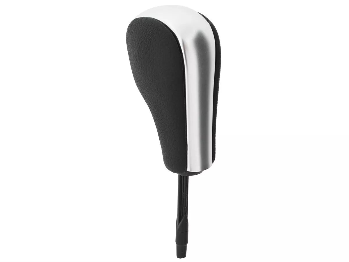 BMW 3 E90 E91 E92 E93 05-12 AUTOMATINĖS PAVARŲ PERJUNGIMO RANKENĖLĖ JUODA + SIDABRINĖ - TRUMPAS PERJUNGIMO RANKENĖLĖ