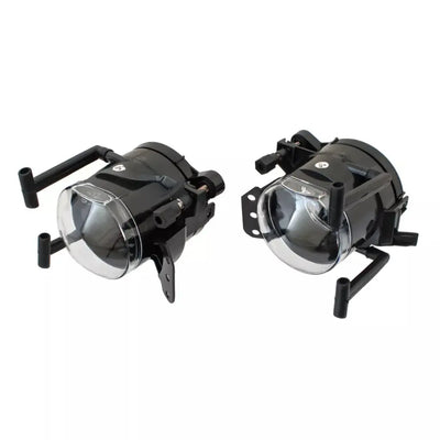 BMW E60 E61 prieršrūkiniai žibintai, skaidrūs