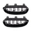 BMW E87 E88 E81 E82 dvigubos grotelės LCI (07-11), blizgios juodos