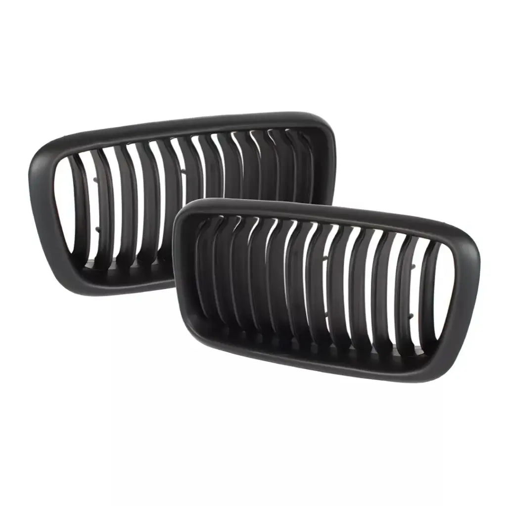 BMW E38 viengubos grotelės (94-01), matinės juodos