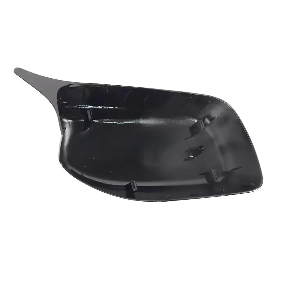 BMW E60 E61 E63 E64 veidrodėlių dangteliai PRE LCI, blizgūs juodi