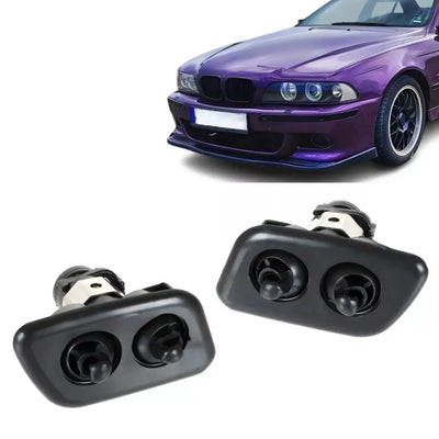 BMW E39 priekinių žibintų apiplovimo purkštukai, komplektas