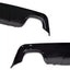 BMW E60 E61 galinio bamperio difuzorius, blizgus juodas