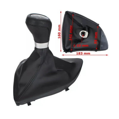 BMW E87 E88 E81 E82 6 bėgių svirtis, su užvalkalu