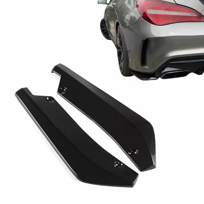 Universalūs bamperių spliteriai (pažeminimai), blizgūs juodi