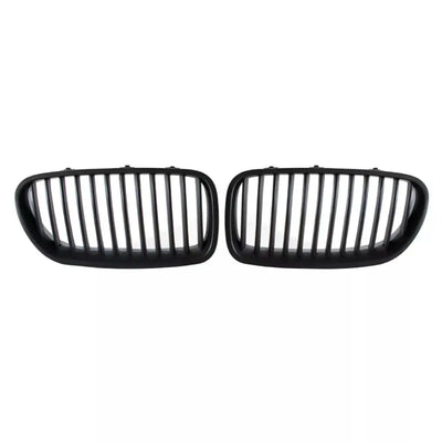 BMW F10 F11 viengubos grotelės (09-17), matinės juodos