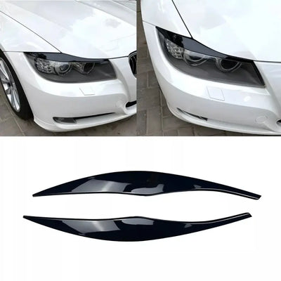 BMW E90 E91 LCI / PRE LCI antakiai, blizgūs juodi