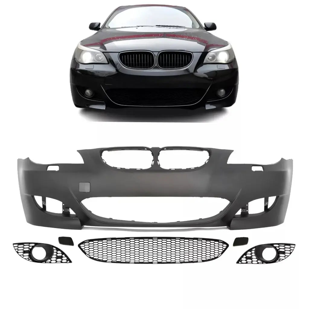 BMW E60 E61 M5 Look priekinis bamperis (03-10), be PDC