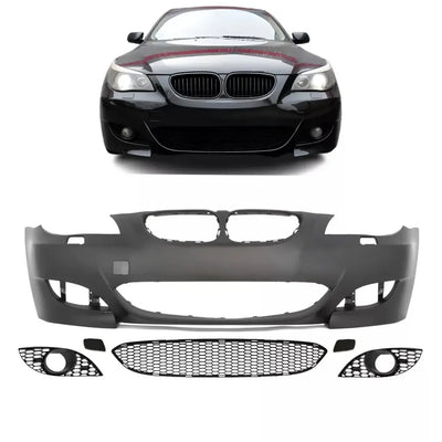 BMW E60 E61 M5 Look priekinis bamperis (03-10), be PDC