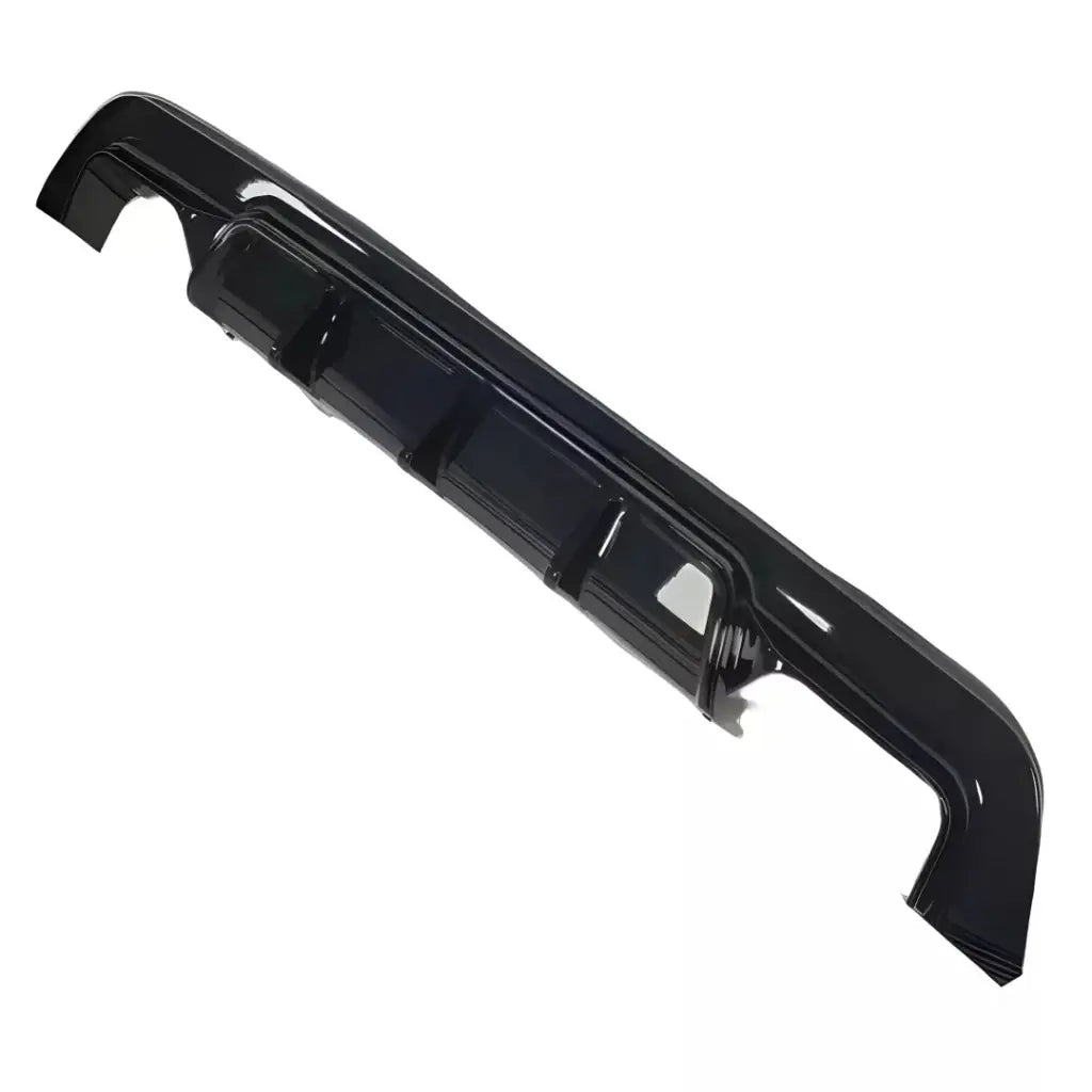 BMW E60 E61 M-Tech difuzorius dvigubas, blizgus juodas