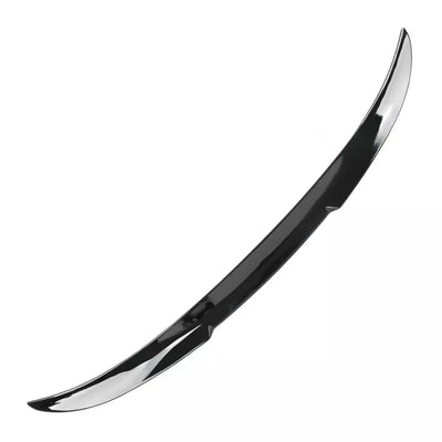 BMW F30 M4 stiliaus spoileris (12-19), blizgus juodas