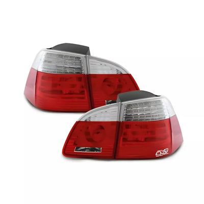 BMW E61 galiniai žibintai (03-10) LED, skaidrūs