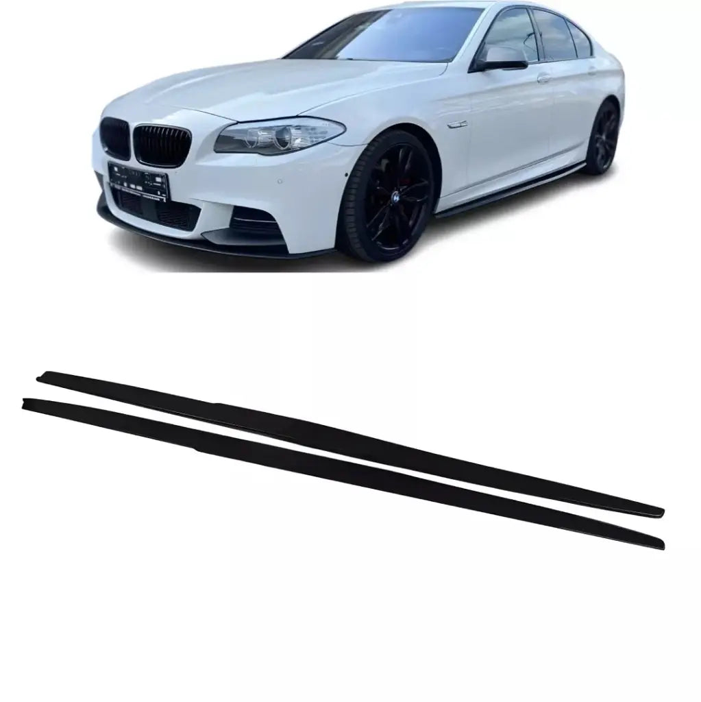 BMW F10 F11 Poslenksčiai M Performance, blizgūs juodi