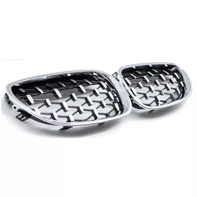 BMW E60 E61 diamond grotelės (03-10), chrominės