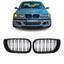 BMW E46 dvigubos grotelės LCI (01-05), blizgios juodos