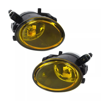 BMW E46 priešrūkiniai žibintai M-Tech / M3 look bamperiui, gelsvi