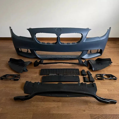 BMW F10 F11 M Tech priekinis bamperis LCI, su PDC