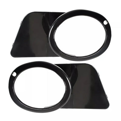 BMW E39 M-Tech priešrūkinių žibintų rėmeliai, blizgūs juodi