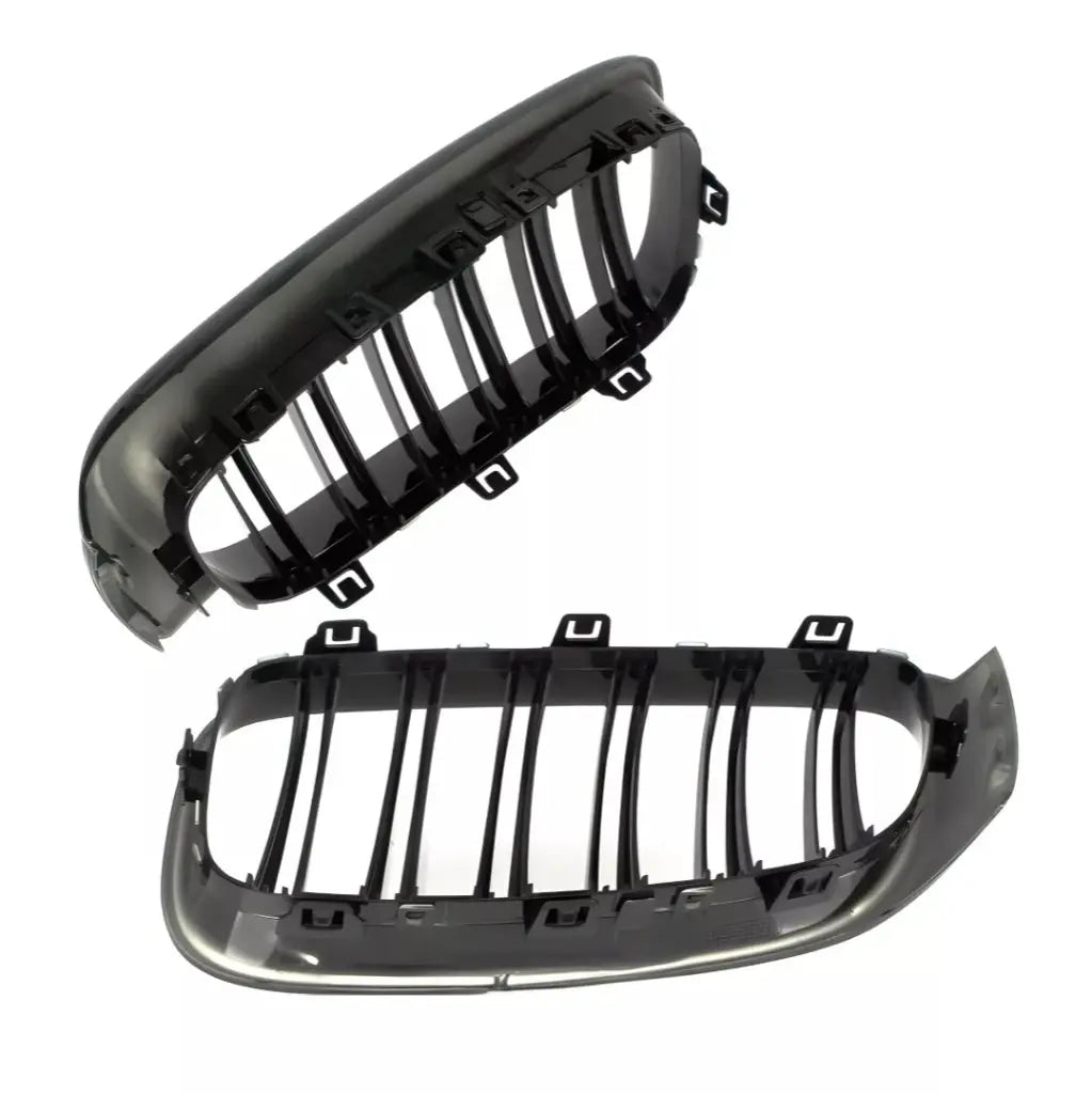 BMW F34 3GT dvigubos grotelės, blizgios juodos