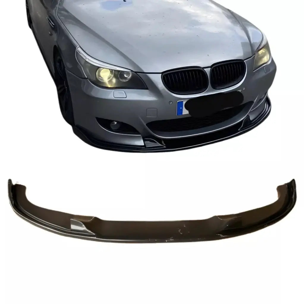 BMW E60 E61 M5 Look priekinio bamperio lipas, blizgus juodas