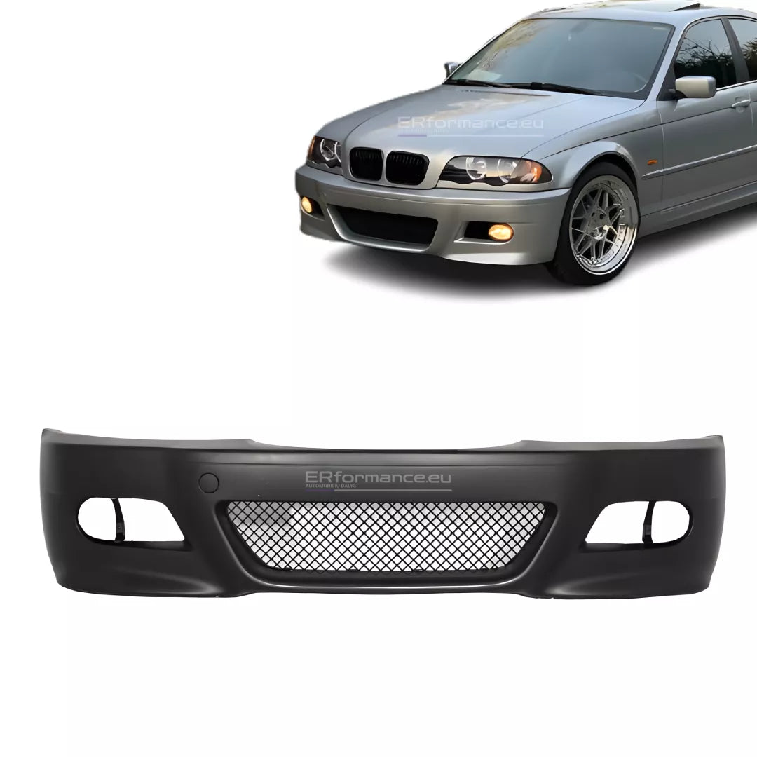 BMW E46 M3 Look priekinis bamperis (97-03), be PDC