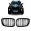 BMW E53 PRE LCI dvigubos grotelės, blizgios juodos