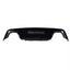 BMW E60 E61 galinio bamperio difuzorius, blizgus juodas