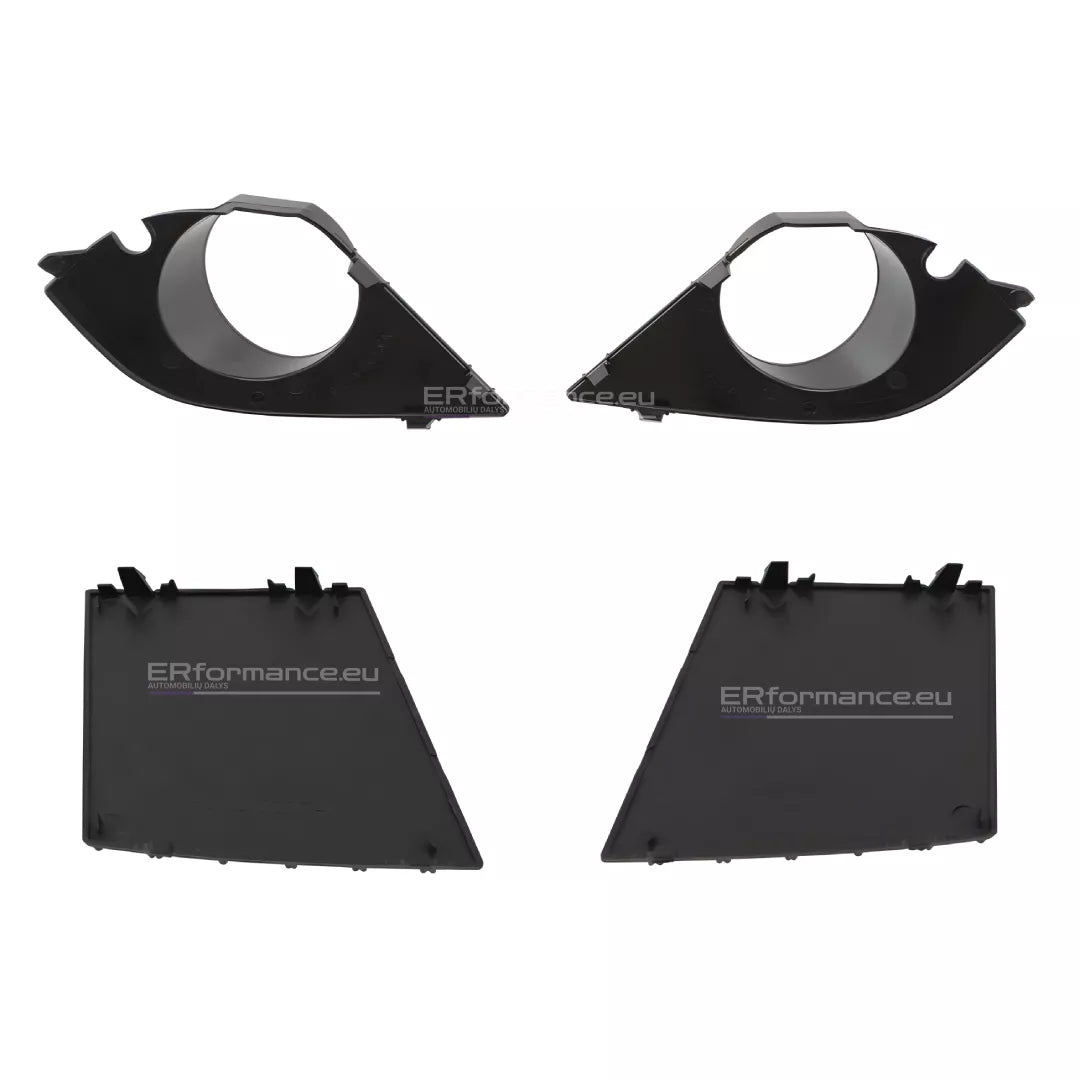 BMW E60 E61 M-Tech bamperio grotelės + rėmeliai