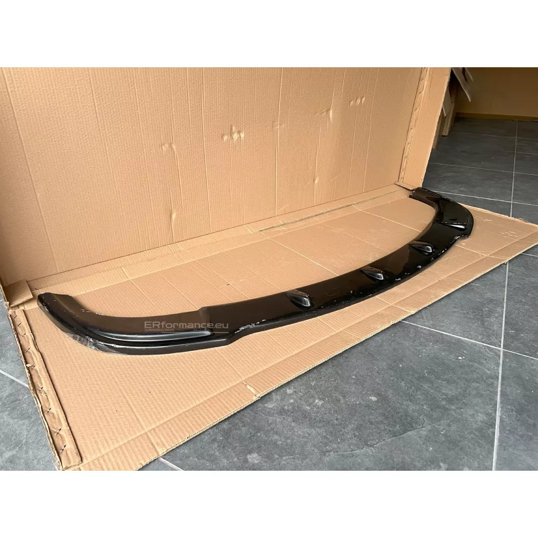 BMW E60 E61 M-Tech priekinio bamperio lipas, blizgus juodas