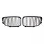 BMW E87 E88 E81 E82 viengubos grotelės LCI, matinės juodos