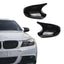 BMW E9X E8X veidrodėlių dangteliai LCI, blizgūs juodi