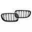 BMW E90 E91 LCI dvigubos grotelės (09-13), matinės juodos