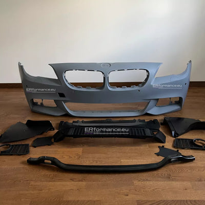BMW F10 F11 M Tech priekinis bamperis PRE LCI, su PDC