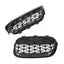BMW F20 F21 diamond grotelės LCI (15-19), blizgios juodos