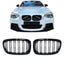 BMW F20 F21 Dvigubos grotelės PRE LCI (11-15), blizgios juodos