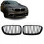BMW F10 F11 viengubos grotelės (09-17), matinės juodos