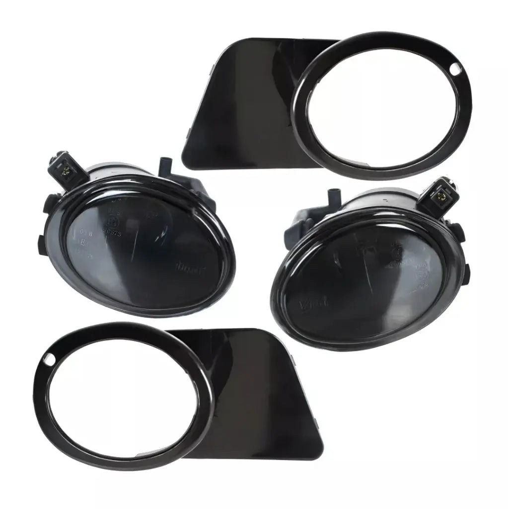 BMW E39 priešrūkiniai žibintai M-Tech + juodi rėmeliai, tamsinti