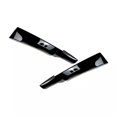 BMW E90 E91 spliteriai (bamperio pažeminimai) LCI, blizgūs juodi