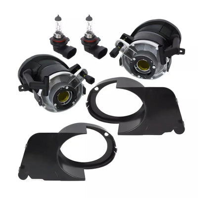 BMW E39 priešrūkiniai žibintai M-Tech + juodi rėmeliai, gelsvi