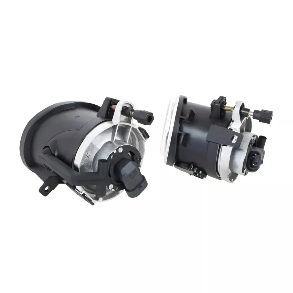 BMW E46 priešrūkiniai žibintai M-Tech/M3 look bamperiui, tamsinti