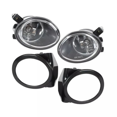 BMW E46 priešrūkiniai žibintai M Tech / M3 look / rėmeliai, skaidrūs