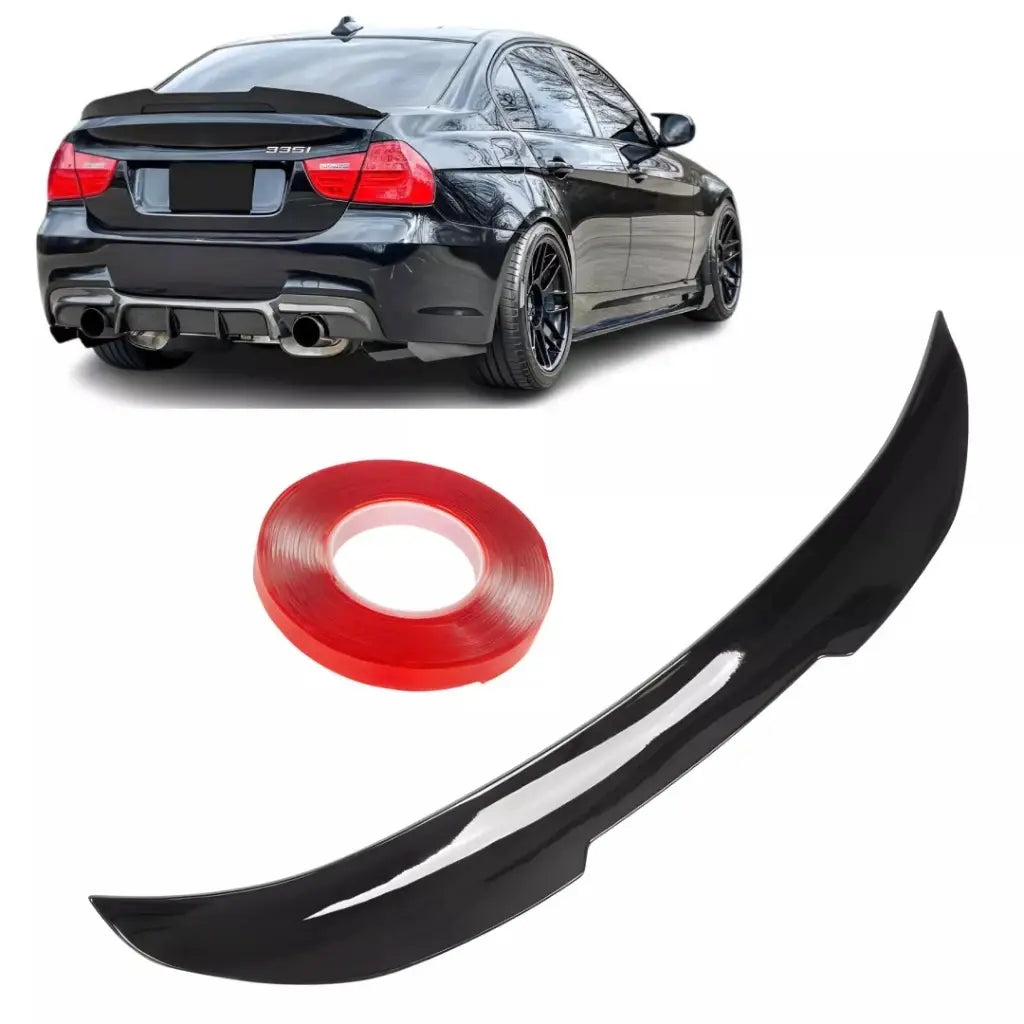 BMW E90 PSM stiliaus spoileris (05-13), blizgus juodas
