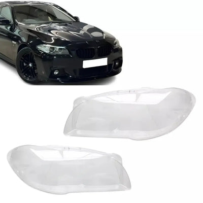 BMW F10 F11 žibintų stiklai (09-17), komplektas