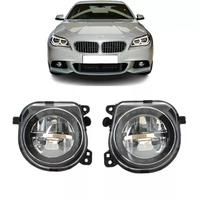 BMW F10 F11 LCI priešrūkiniai žibintai, LED