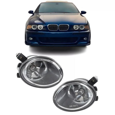 BMW E39 priešrūkiniai žibintai M-Tech bamperiui, skaidrūs