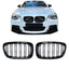 BMW F20 F21 Dvigubos grotelės PRE LCI (11-15), blizgios juodos